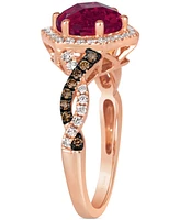 Le Vian Raspberry Rhodolite (2