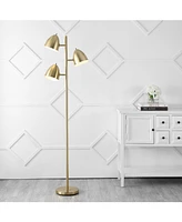 Billy 66.5" 3-Light Modern Contemporary Iron Led Floor Lamp