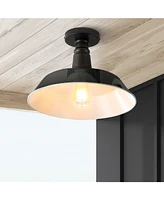 Camila 14" 1-Light Classic Industrial Indoor