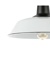 Camila 14" 1-Light Classic Industrial Indoor