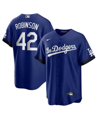 Men's Nike Jackie Robinson Royal Los Angeles Dodgers City Connect Replica Player Jersey