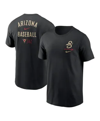 Men's Nike Black Arizona Diamondbacks City Connect 2-Hit T-shirt