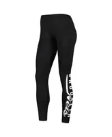 Women's G-iii 4Her by Carl Banks Black Brooklyn Nets Jump Shot Leggings