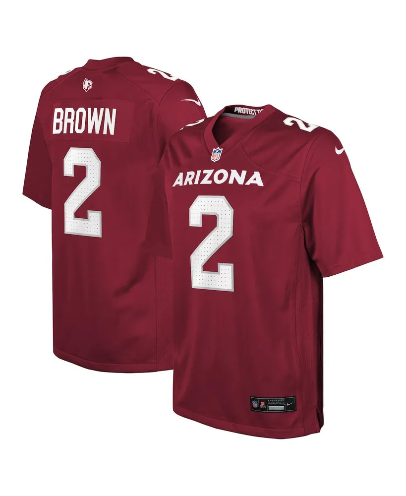 Big Boys and Girls Nike Marquise Brown Cardinal Arizona Cardinals Game Player Jersey