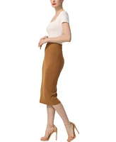 kimi + kai Women's Knit Pencil Skirt