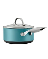 Anolon Achieve Hard Anodized Nonstick 2 Quart Sauce Pan with Lid
