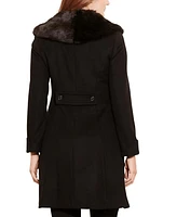 Lauren Ralph Lauren Women's Wool Blend Walker Coat