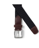 Lands' End Men's Elastic Braid Belt