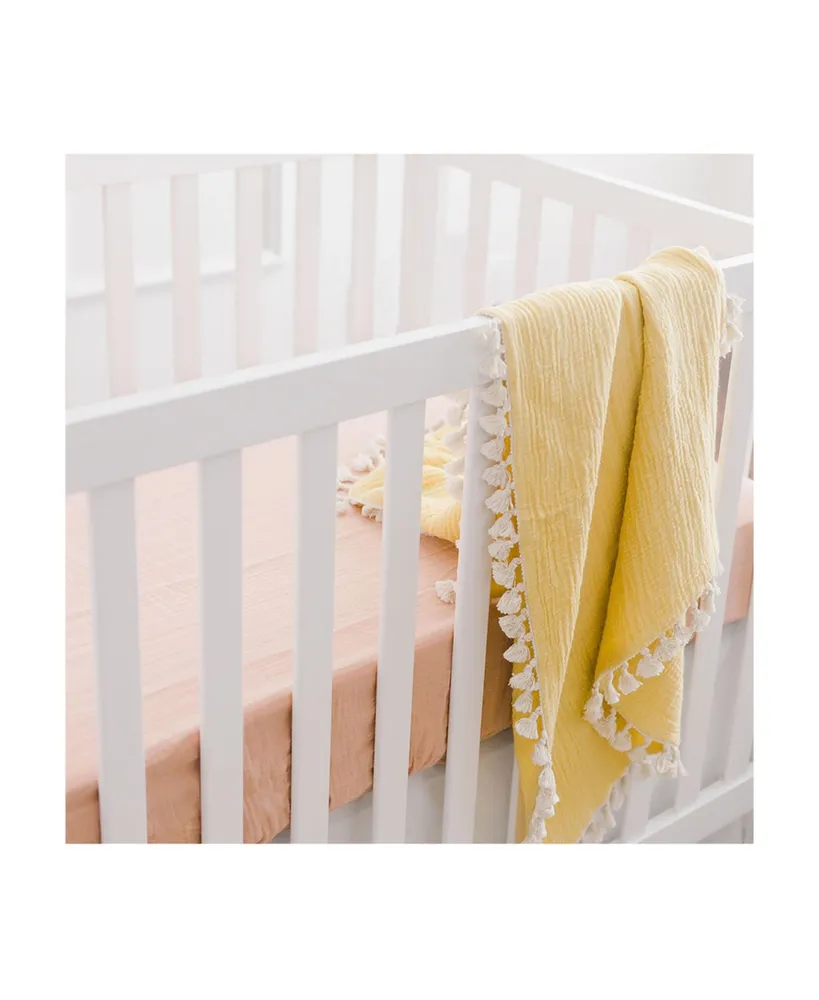 Crane Baby Baby Boys or Baby Girls 6 Layer Muslin Blanket