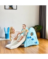 Freestanding Baby Slide Indoor First Play Climber Set for Boys Girls