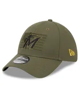 Men's New Era Green Miami Marlins 2023 Armed Forces Day 39THIRTY Flex Hat