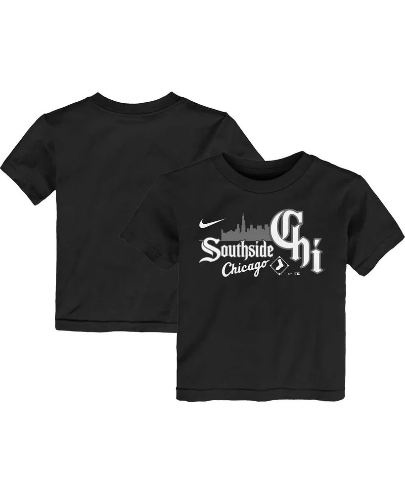 Toddler Boys and Girls Nike Black Chicago White Sox City Connect Graphic T-shirt