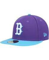 Men's New Era Purple Boston Red Sox Vice 59FIFTY Fitted Hat