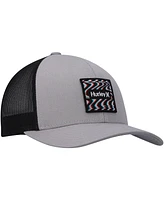 Men's Hurley Gray Seacliff Trucker Snapback Hat