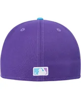 Men's New Era Purple York Mets Vice 59FIFTY Fitted Hat