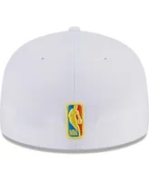 Men's New Era White Philadelphia 76ers 59FIFTY Fitted Hat