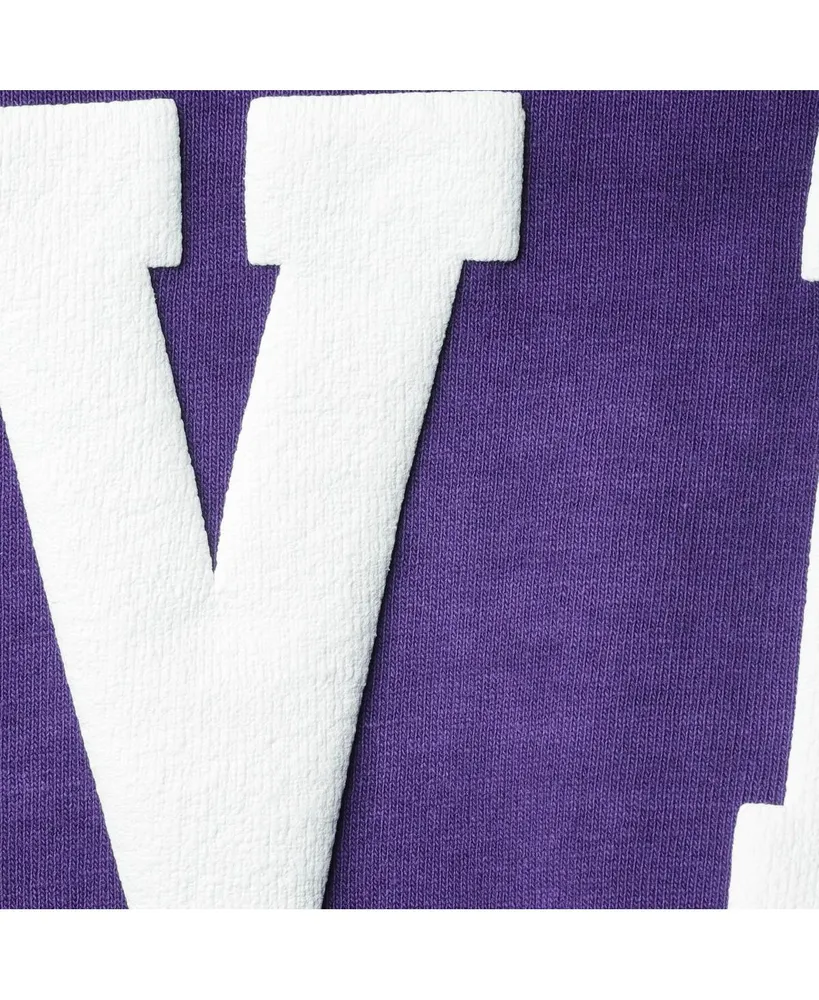 Women's Fanatics Purple and Black Baltimore Ravens Ombre Long Sleeve T-shirt