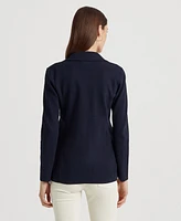 Lauren Ralph Sweater-Knit Blazer