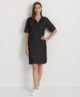 Lauren Ralph Denim Cotton Shift Dress