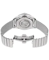 Certina Men's Swiss Automatic Ds-1 Big Date Stainless Steel Mesh Bracelet Watch 41mm