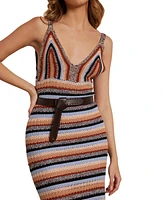 Sam Edelman Women's Pre-Knotted Faux Wrap Belt