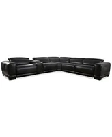 Krofton Beyond Leather Fabric Sectional Collection Created For Macys