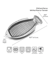 Wilton Armetale Gourmet Grillware Fish Griller