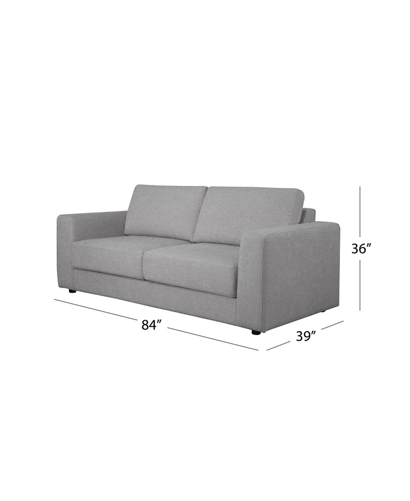 Elizabeth 84" Stain-Resistant Fabric Sofa