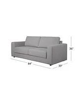 Elizabeth 84" Stain-Resistant Fabric Sofa