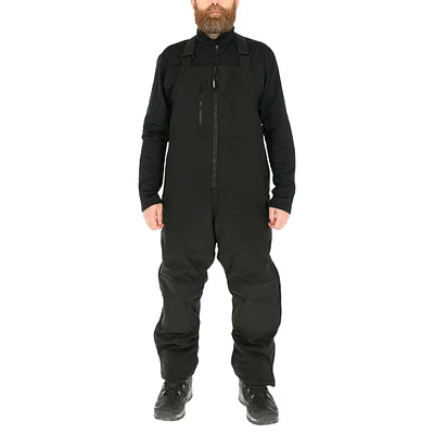 RefrigiWear Big & Tall Insulated Softshell Bib Overalls - Water-Repellent, Wind-Tight, Thermal Workwear for Extreme Cold