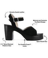 Journee Signature Women's Katana Platform Sandals