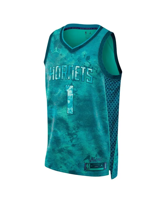 Unisex Nike Brandon Miller Teal Charlotte Hornets 2023 NBA Draft