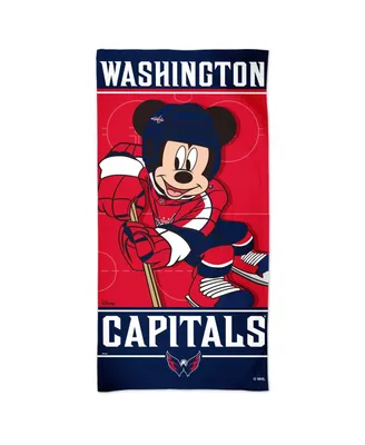 Wincraft Washington Capitals 30'' x 60'' Team Disney Spectra Beach Towel