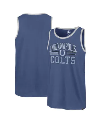 Men's '47 Brand Blue Indianapolis Colts Winger Franklin Tank Top