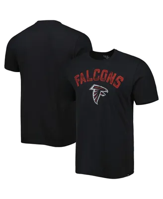 Men's '47 Brand Black Atlanta Falcons All Arch Franklin T-shirt