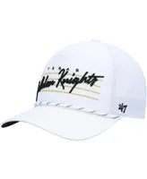 Men's '47 Brand White Vegas Golden Knights Downburst Hitch Snapback Hat