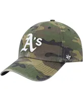 Men's '47 Brand Camo Oakland Athletics Team Clean Up Adjustable Hat