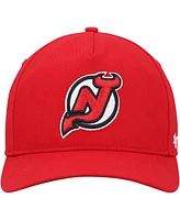 Men's '47 Brand Red New Jersey Devils Primary Hitch Snapback Hat