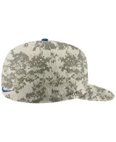 Men's Nike Camo Pitt Panthers Aero True Baseball Performance Fitted Hat