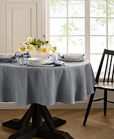 Continental Solid Texture Water and Stain Resistant Tablecloth