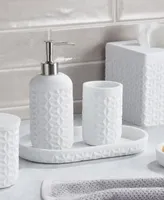 Quilted Bath Accessories 3 Piece Set