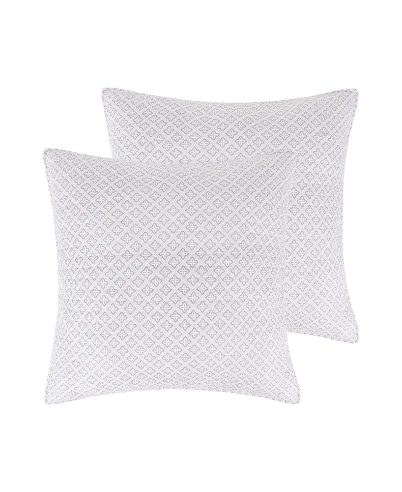 Levtex Wexford Medallion 2-Pc. Sham Set, European