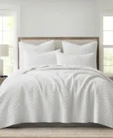 Levtex Homthreads Rowan Enzyme Wash Quilt Sets