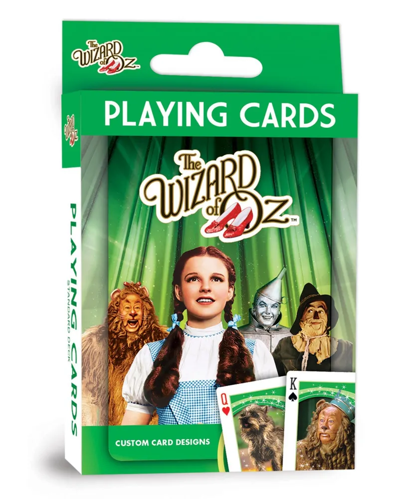 Masterpieces Wizard of Oz Playing Cards - 54 Card Deck for Adults