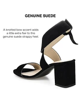 Journee Signature Women's Hether Block Heel Sandals