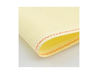 Zweigart Precut Needlework Fabric Stern-Aida 14 count Yellow 3706/2030