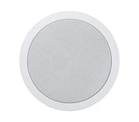 In-ceiling loudspeaker with 6 1/2-inch driver - White