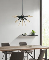 Ink+Ivy Ely 3-Light Spiked Chandelier