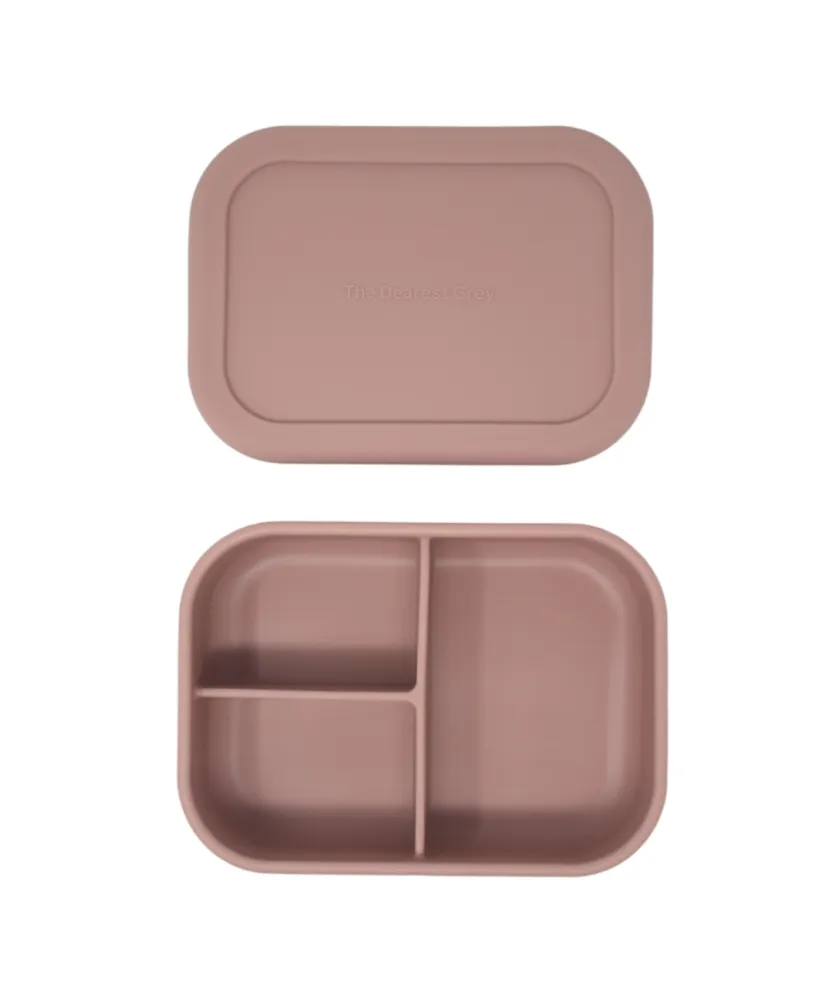 The Dearest Grey Silicone Bento Box