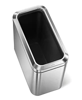 simplehuman 25L Slim Open Can